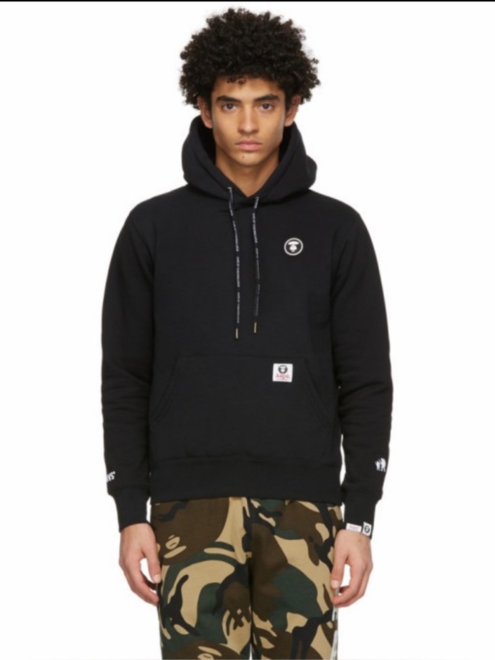 New! Aape by a Bathing Ape black hoodie